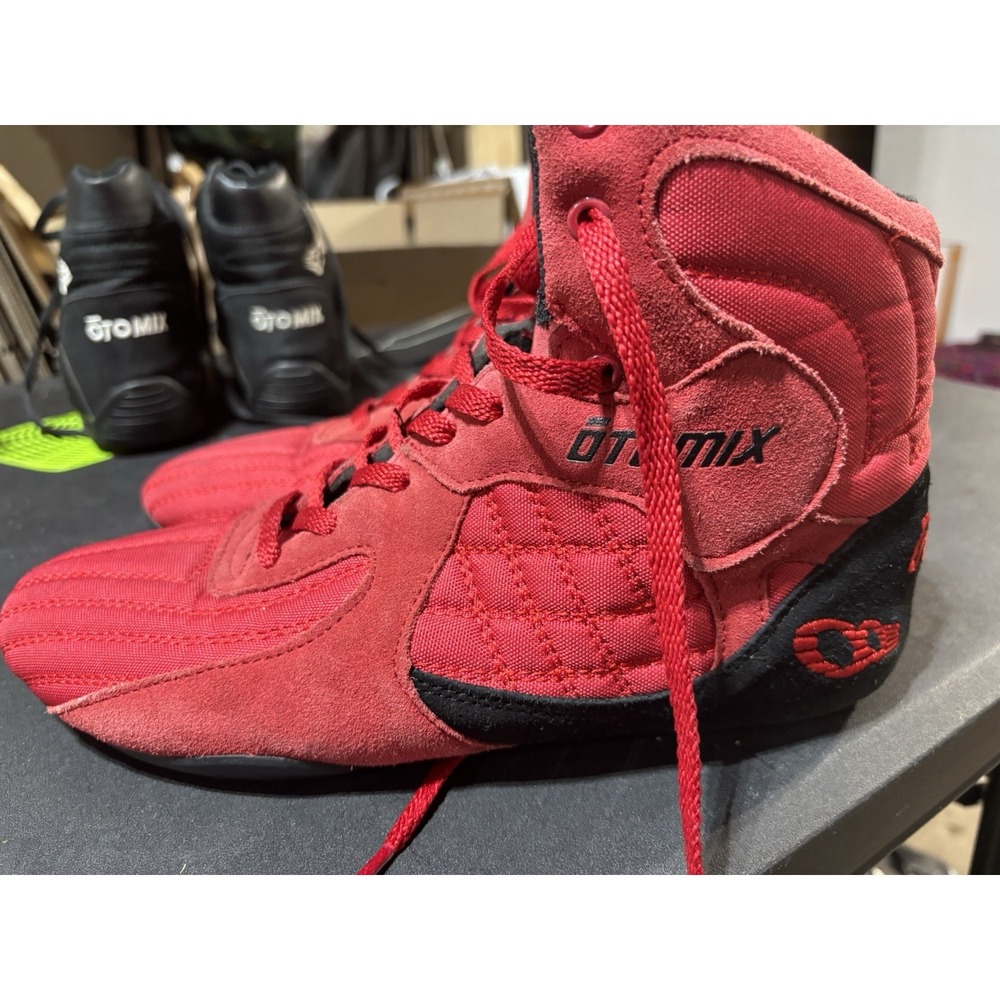 Otomix Red Men's Stingray Escape Weightlifting & Grappling Shoe | Size 12